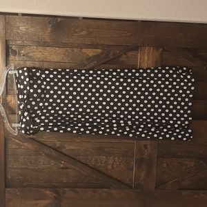 Polka-dot Maxi Skirt